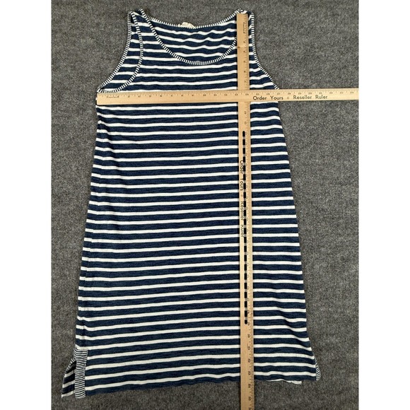 Jane and Delancey Dress Small Striped Tank Summer Sundress Coastal Nautical - Picture 9 of 11